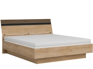 FERRO dub cremona FE18/180SP, manželská posteľ 180x200 cm s úložným priestorom a roštom