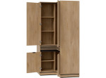 FERRO dub cremona FE13 rohová skriňa FERRO dub cremona FE13 rohová skriňa