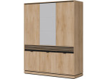 FERRO dub cremona FE09 šatníkovo-policová skriňa