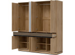 FERRO dub cremona FE11 šatníkovo-policová skriňa