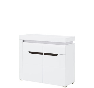 IRMA biela/biely lesk IM03, komoda