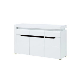 IRMA biela/biely lesk IM04, komoda