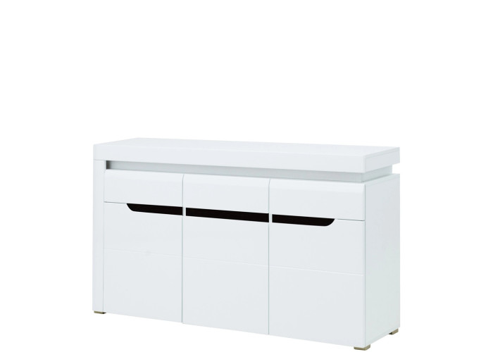 IRMA biela/biely lesk IM04, komoda