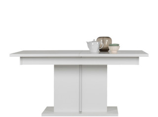 IRMA biela/biely lesk IM13-ST02, rozkladací jedálenský stôl 160-200x90 cm IRMA biela/biely lesk IM13-ST02, rozkladací jedálenský stôl 160-200x90 cm
