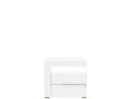 IRMA biela/biely lesk IM17L, nočný stolík