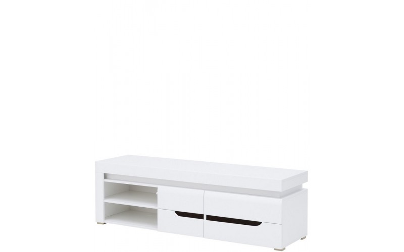 IRMA IM02 biela/biely lesk, TV stolík