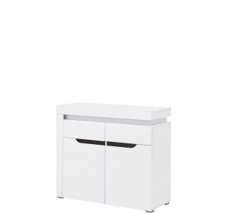 IRMA biela/biely lesk IM03, komoda