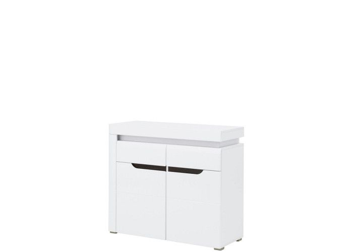 IRMA biela/biely lesk IM03, komoda IRMA biela/biely lesk IM03, komoda
