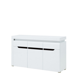 IRMA biela/biely lesk IM04, komoda