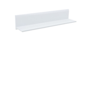 IRMA biela/biely lesk IM10, závesná polica