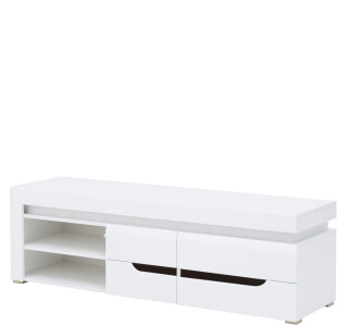IRMA biela/biely lesk IM02, TV stolík