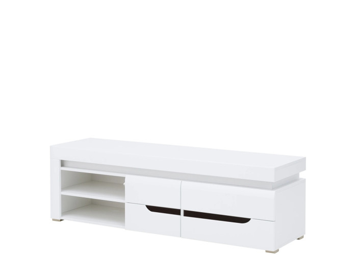 IRMA biela/biely lesk IM02, TV stolík