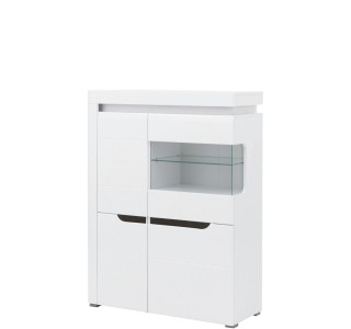 IRMA biela/biely lesk IM05, vitrína