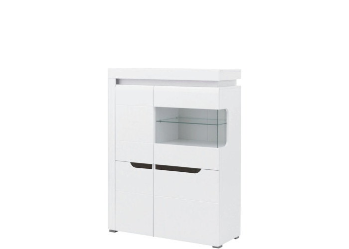 IRMA biela/biely lesk IM05, vitrína IRMA biela/biely lesk IM05, vitrína