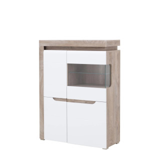 IRMA dub/biely lesk IM05, vitrína