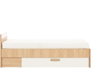 KUBO KB10, jednolôžková posteľ s úložným priestorom 90x200 cm