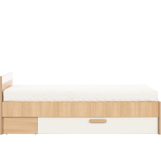 KUBO KB10, jednolôžková posteľ s úložným priestorom 90x200 cm