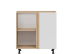 PATI dub cremona PK22/PF21, dolná rohová kuchynská skrinka 100x60 cm