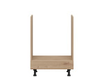 PATI dub artisan PK19/PF19, dolná kuchynská skrinka na vstavanú rúru 60 cm