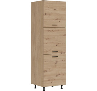 PATI dub artisan PK24/PF23/PF24 vysoká potravinová skriňa 60 cm