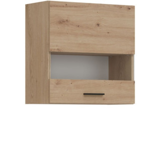 PATI dub cremona PK05/PF34 horná kuchynská skrinka so sklom 60 cm