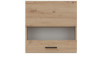 PATI dub cremona PK05/PF34 horná kuchynská skrinka so sklom 60 cm