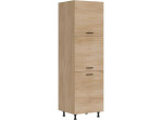 PATI dub cremona PK24/PF23/PF24 vysoká potravinová skriňa 60 cm