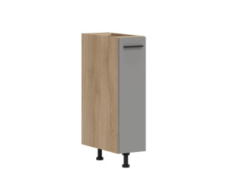 PATI svetlý grafit PK11/PF12, dolná kuchynská skrinka 20 cm