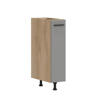 PATI svetlý grafit PK11/PF12, dolná kuchynská skrinka 20 cm