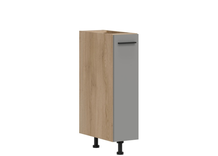 PATI svetlý grafit PK11/PF12, dolná kuchynská skrinka 20 cm