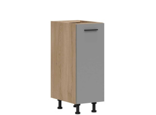 PATI svetlý grafit PK12/PF13, dolná kuchynská skrinka 30 cm