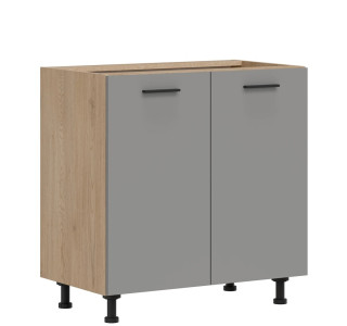 PATI svetlý grafit PK20/PF20, dolná kuchynská skrinka 80 cm