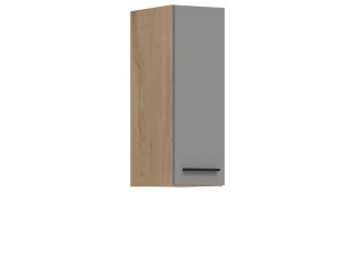 PATI svetlý grafit PK01/PF01 horná kuchynská skrinka 20 cm