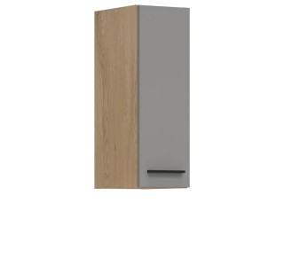 PATI svetlý grafit PK01/PF01 horná kuchynská skrinka 20 cm