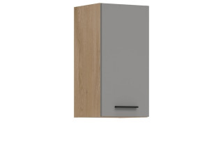PATI svetlý grafit PK02/PF02 horná kuchynská skrinka 30 cm