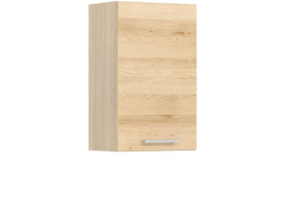 MODENA buk/biely lesk MD04/G45, horná skrinka v šírke 45 cm