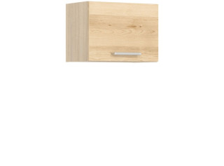 MODENA buk/biely lesk MD06/G50o, horná výklopná skrinka v šírke 50 cm