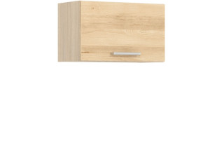 MODENA buk/biely lesk MD07/G60o, horná výklopná skrinka v šírke 60 cm