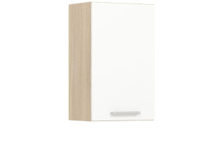 MODENA biely lesk/grafit matný MD04/G45, horná skrinka v šírke 45 cm