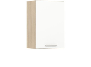 MODENA biely lesk/grafit matný MD05/G50, horná skrinka v šírke 50 cm