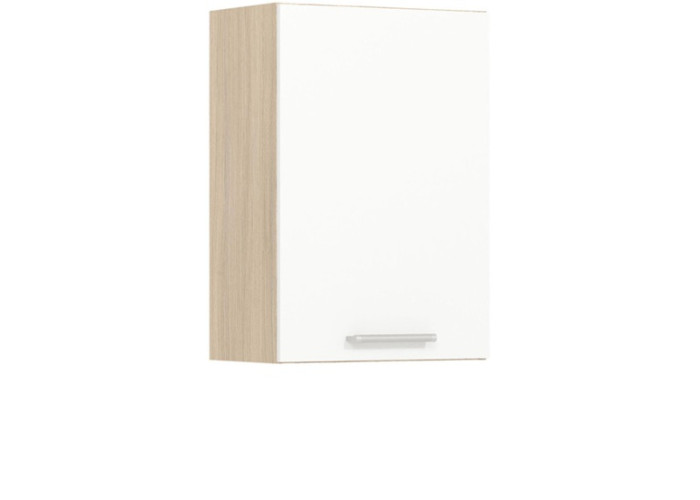 MODENA biely lesk/grafit matný MD05/G50, horná skrinka v šírke 50 cm