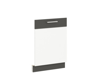 MODENA biely lesk/grafit matný MD24, dvierka na umývačku riadu v šírke 60 cm