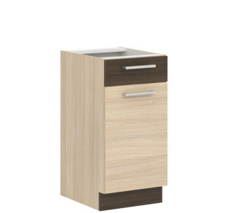 MODENA rijeka svetlá MD13/D40S1, dolná skrinka so zásuvkou v šírke 40 cm