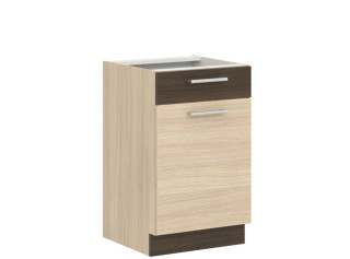 MODENA rijeka svetlá MD15/D50S1, dolná skrinka so zásuvkou v šírke 50 cm