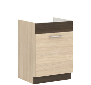 MODENA rijeka svetlá MD18/D60Z, dolná drezová skrinka v šírke 60 cm