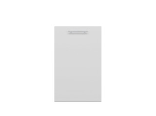 TIFFANY biely lesk T28, dvierka na umývačku riadu v šírke 45 a výške 72 cm