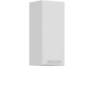 TIFFANY biely lesk T02/G30, horná skrinka v šírke 30 cm