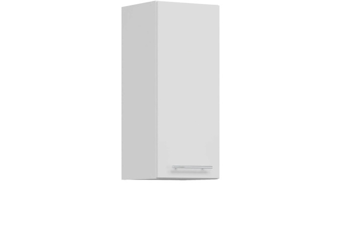 TIFFANY biely lesk T02/G30, horná skrinka v šírke 30 cm