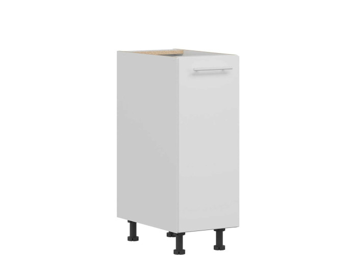 TIFFANY biely lesk T14/D30, dolná skrinka v šírke 30 cm