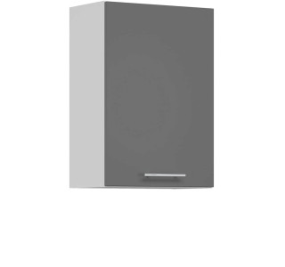 TIFFANY sivý lesk T05/G50, horná skrinka v šírke 50 cm